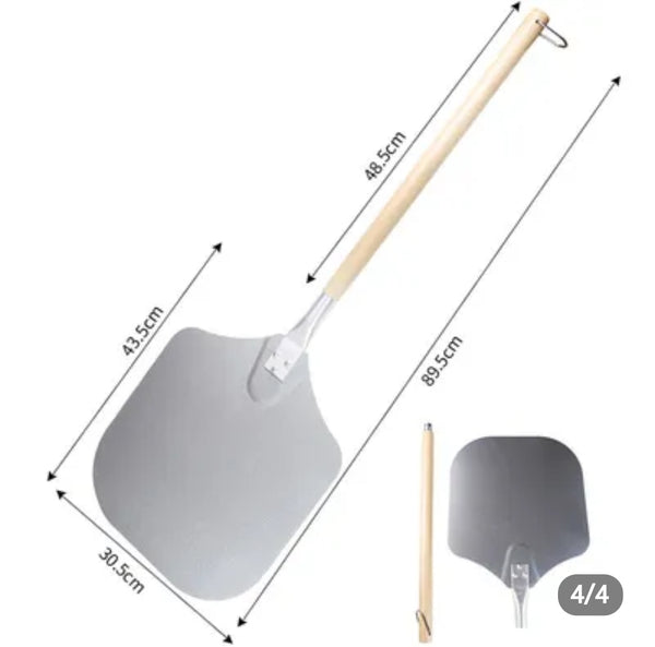 BAKING SHOVEL WOODEN HANDLE