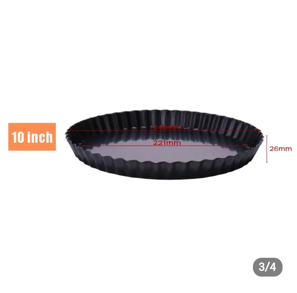 NON-STICK TART PANS BAKING TRAY