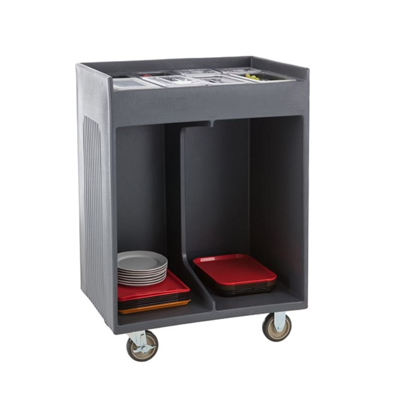 TRAY TABLEWARE CART,GREY