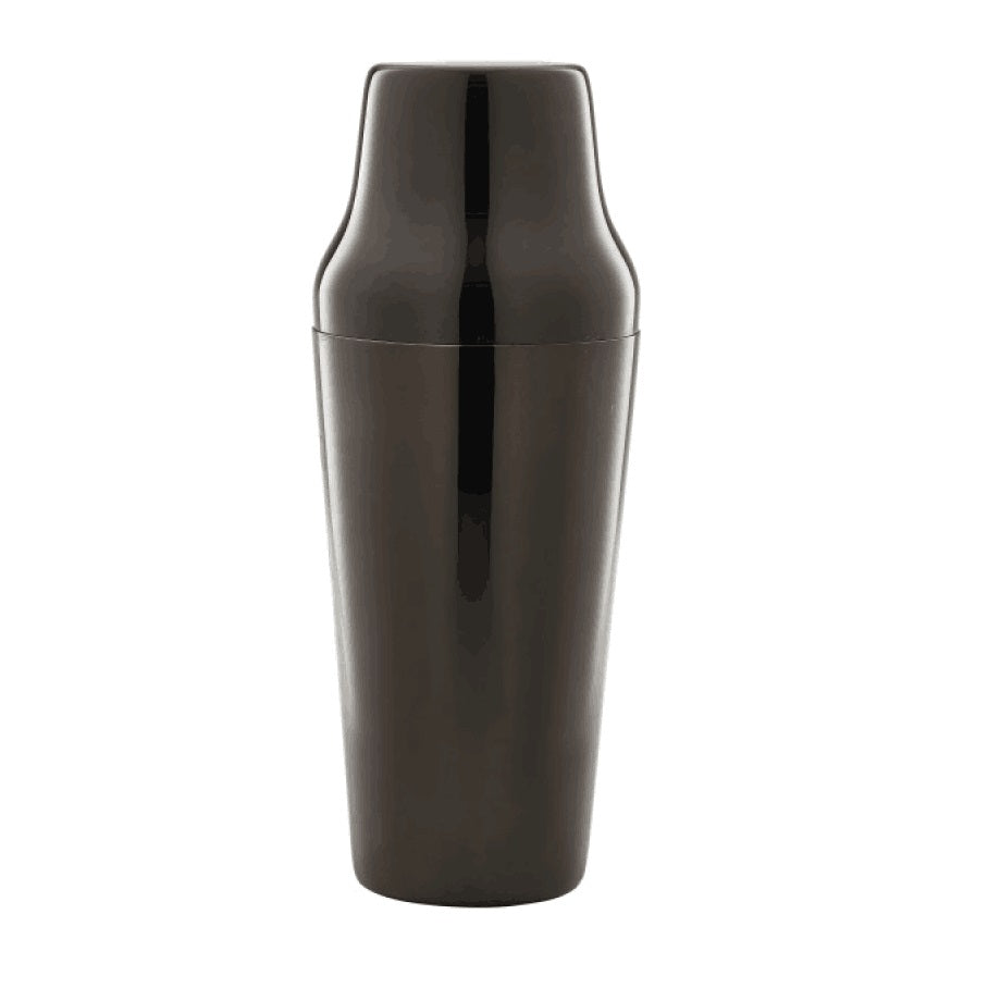 GUNMETAL BLACK PLATED FRENCH SHAKER 600ML