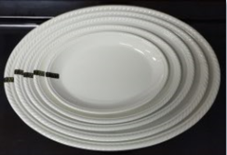 MELAMINE OVAL PLATE 25.5*17*2.6